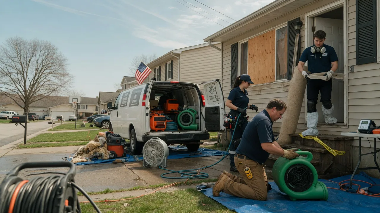 Water Damage Restoration in Cantril, IA near me